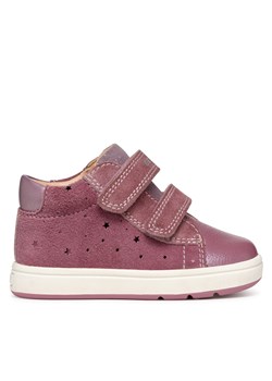 Sneakersy Geox B Biglia Girl B044CC 007AK C8006 Różowy ze sklepu eobuwie.pl w kategorii Buty sportowe dziecięce - zdjęcie 177412281
