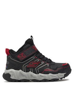 Sneakersy Skechers Combex 406422L/BKRD Czarny ze sklepu eobuwie.pl w kategorii Buty trekkingowe dziecięce - zdjęcie 177412681