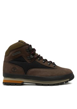 Trekkingi Timberland Mid Lace Boot TB0A6DYHW071 Brązowy ze sklepu eobuwie.pl w kategorii Buty trekkingowe męskie - zdjęcie 177412712