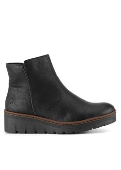 Botki Rieker X9165-00 Czarny ze sklepu eobuwie.pl w kategorii Botki - zdjęcie 177412834