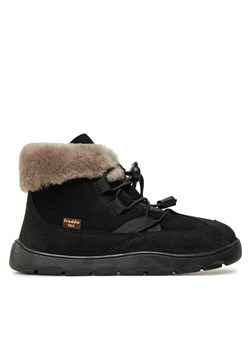 Trzewiki Froddo Zeru Tex Cosy Barefoot G3110258-5 S Czarny ze sklepu eobuwie.pl w kategorii Buty zimowe dziecięce - zdjęcie 177414001