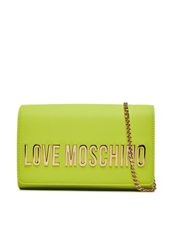 Torebka LOVE MOSCHINO JC4103PP1IKD0404 Zielony ze sklepu eobuwie.pl w kategorii Kopertówki - zdjęcie 177414183