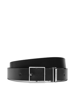 Pasek Damski Calvin Klein Branded Loop Square Belt 2.5 K60K612866 Czarny ze sklepu eobuwie.pl w kategorii Paski damskie - zdjęcie 177416254