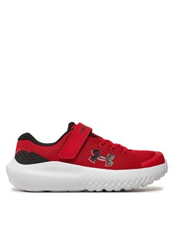 Buty do biegania Under Armour Ua Bps Surge 4 Ac 3027104-600 Czerwony ze sklepu eobuwie.pl w kategorii Buty sportowe dziecięce - zdjęcie 177416482