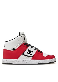 Sneakersy DC Cure Hi Top ADBS700089-WRD Biały ze sklepu eobuwie.pl w kategorii Buty sportowe dziecięce - zdjęcie 177416681