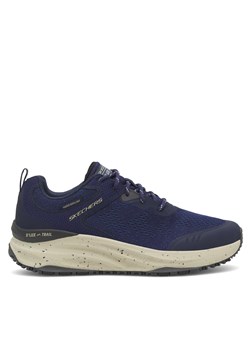 Sneakersy Skechers 237336NVY Granatowy ze sklepu eobuwie.pl w kategorii Buty trekkingowe męskie - zdjęcie 177416834