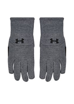 Rękawiczki Męskie Under Armour UA Storm Fleece Gloves 1365958-025 Szary ze sklepu eobuwie.pl w kategorii Rękawiczki męskie - zdjęcie 177416872