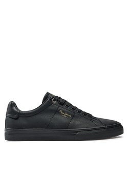 Sneakersy Pepe Jeans Kenton Rise PMS31059 Czarny ze sklepu eobuwie.pl w kategorii Buty sportowe męskie - zdjęcie 177416920