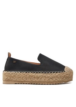 Espadryle Wrangler Jolene Women Low 20241050 Czarny ze sklepu eobuwie.pl w kategorii Espadryle damskie - zdjęcie 177417160