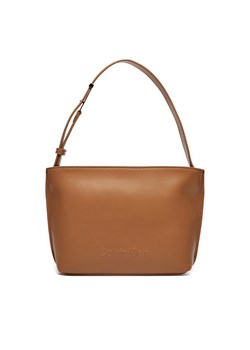 Torebka Calvin Klein K60K612551 Brązowy ze sklepu eobuwie.pl w kategorii Torby Shopper bag - zdjęcie 177417491