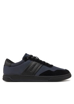 Sneakersy Calvin Klein Low Top Lace Up Mix HM0HM01548 Czarny ze sklepu eobuwie.pl w kategorii Buty sportowe męskie - zdjęcie 177417773