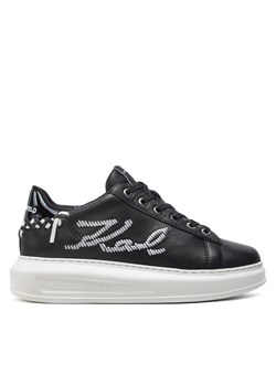 Sneakersy KARL LAGERFELD KL62572 Czarny ze sklepu eobuwie.pl w kategorii Buty sportowe damskie - zdjęcie 177418300