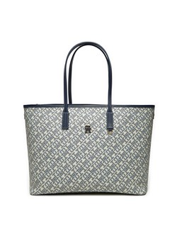 Torebka Tommy Hilfiger AW0AW17379 Niebieski ze sklepu eobuwie.pl w kategorii Torby Shopper bag - zdjęcie 177418471