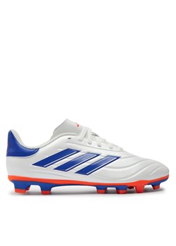 Buty do piłki nożnej adidas Copa Pure 2 Club Fxg J IG6412 Biały ze sklepu eobuwie.pl w kategorii Buty sportowe dziecięce - zdjęcie 177418650