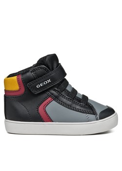 Sneakersy Geox B Gisli Boy B461NA 054FU C0241 M Czarny ze sklepu eobuwie.pl w kategorii Buty sportowe dziecięce - zdjęcie 177418860