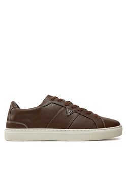 Sneakersy Guess FMPTII ELE12 Brązowy ze sklepu eobuwie.pl w kategorii Buty sportowe męskie - zdjęcie 177419624