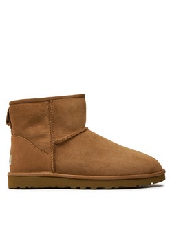 Śniegowce Ugg M Classic Mini 1002072 Brązowy ze sklepu eobuwie.pl w kategorii Buty zimowe męskie - zdjęcie 177419872