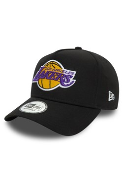 Czapka z daszkiem New Era Patch LA Lakers 9FORTY 60580708 Czarny ze sklepu eobuwie.pl w kategorii Czapki z daszkiem damskie - zdjęcie 177420953