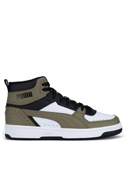 Sneakersy Puma REBOUND-JOY-JR 37468715 Khaki ze sklepu eobuwie.pl w kategorii Buty sportowe dziecięce - zdjęcie 177420991