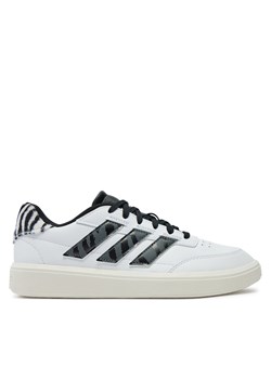 Sneakersy adidas Courtblock IH0046 Biały ze sklepu eobuwie.pl w kategorii Buty sportowe damskie - zdjęcie 177422224