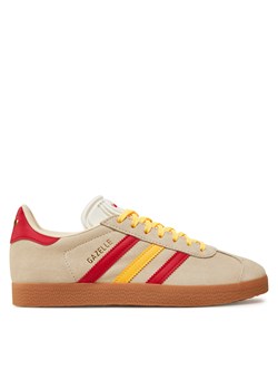 Sneakersy adidas Gazelle IE9125 Beżowy ze sklepu eobuwie.pl w kategorii Buty sportowe damskie - zdjęcie 177422362