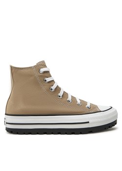 Trampki Converse Ctas City Trek Hi A10189C Beżowy ze sklepu eobuwie.pl w kategorii Trampki męskie - zdjęcie 177422564