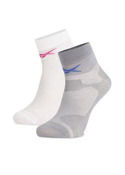 Zestaw 2 par niskich skarpet unisex Reebok R0403-SS24 (2-pack) Biały ze sklepu eobuwie.pl w kategorii Skarpetki damskie - zdjęcie 177422570