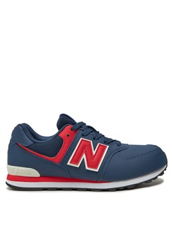 Sneakersy New Balance GC574KIK Granatowy ze sklepu eobuwie.pl w kategorii Buty sportowe dziecięce - zdjęcie 177422623