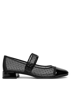 Baleriny Tory Burch Cap-Toe Mary Jane 162496 Czarny ze sklepu eobuwie.pl w kategorii Balerinki - zdjęcie 177422723