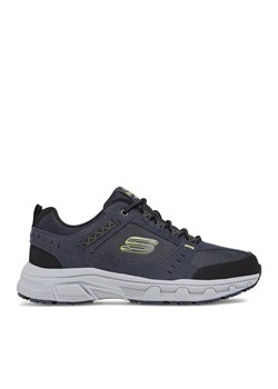 Sneakersy Skechers Oak Canyon 51893/NVLM Granatowy ze sklepu eobuwie.pl w kategorii Buty trekkingowe męskie - zdjęcie 177423044