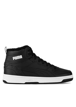 Sneakersy Puma REBOUND JOY FUR 37557601 Czarny ze sklepu eobuwie.pl w kategorii Buty sportowe męskie - zdjęcie 177423104