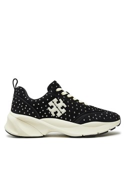 Sneakersy Tory Burch Good Luck Studded Trainer 161961 Czarny ze sklepu eobuwie.pl w kategorii Buty sportowe damskie - zdjęcie 177423154