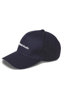 Czapka z daszkiem Jack&Jones Junior Vesterbro 12254108 Granatowy ze sklepu eobuwie.pl w kategorii Czapki dziecięce - zdjęcie 177423220