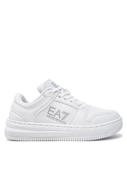 Sneakersy EA7 Emporio Armani 7Y000011 AF11988 MZ024 Biały ze sklepu eobuwie.pl w kategorii Buty sportowe dziecięce - zdjęcie 177423483