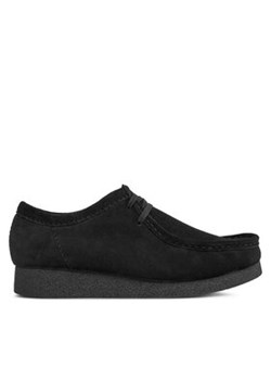 Clarks Mokasyny Wallabee Evo 261728207 Czarny ze sklepu MODIVO w kategorii Półbuty męskie - zdjęcie 177425593