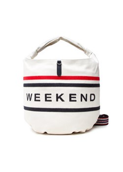 Weekend Max Mara Torebka Gallico 55111024600 Biały ze sklepu MODIVO w kategorii Torby Shopper bag - zdjęcie 177426522