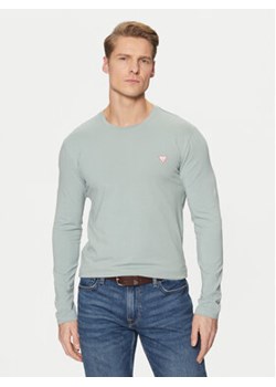 Guess Longsleeve M2YI28 J1314 Szary Slim Fit ze sklepu MODIVO w kategorii T-shirty męskie - zdjęcie 177426963