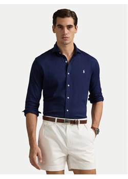 Polo Ralph Lauren Koszula 710899386003 Granatowy Slim Fit ze sklepu MODIVO w kategorii Koszule męskie - zdjęcie 177427222