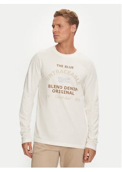 Blend Longsleeve Tee 20717833 Écru Regular Fit ze sklepu MODIVO w kategorii T-shirty męskie - zdjęcie 177428350