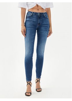 Guess Jeansy Power W4YA76 D5E41 Granatowy Skinny Fit ze sklepu MODIVO w kategorii Jeansy damskie - zdjęcie 177430584