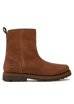 Timberland Botki Courma Kid Warm Linedboot TB1A28N53581 Brązowy ze sklepu MODIVO w kategorii Buty zimowe dziecięce - zdjęcie 177432152