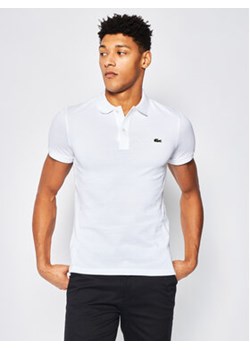 Lacoste Polo PH4012 Biały Slim Fit ze sklepu MODIVO w kategorii T-shirty męskie - zdjęcie 177433213