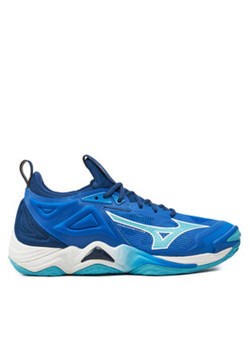 Mizuno Buty halowe Wave Momentum 3 V1GA2312 Niebieski ze sklepu MODIVO w kategorii Buty sportowe męskie - zdjęcie 177437342