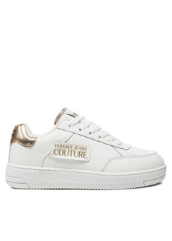 Versace Jeans Couture Sneakersy 76VA3SJ5 Biały ze sklepu MODIVO w kategorii Buty sportowe damskie - zdjęcie 177438572