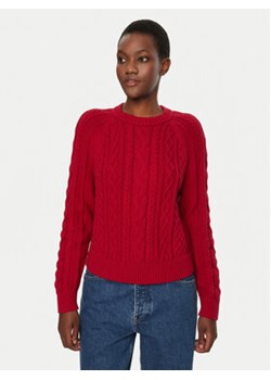 Gap Sweter 626355-05 Czerwony Regular Fit ze sklepu MODIVO w kategorii Swetry damskie - zdjęcie 177440170