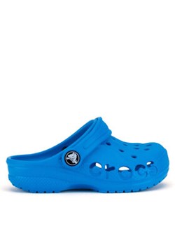 Crocs Klapki BAYA CLOG TODDLERS 207012-456 Niebieski ze sklepu MODIVO w kategorii Klapki dziecięce - zdjęcie 177440824