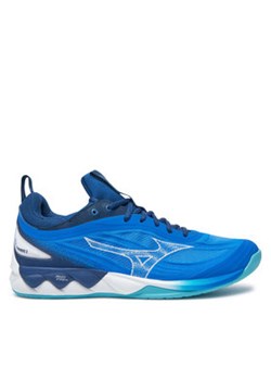 Mizuno Buty halowe Wave Luminous 3 V1GA2420 Niebieski ze sklepu MODIVO w kategorii Buty sportowe męskie - zdjęcie 177444421