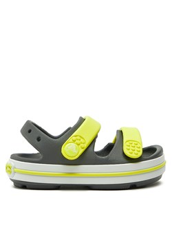 Sandały Crocs Crocband Cruiser Sandal T 209424 Szary ze sklepu eobuwie.pl w kategorii Sandały dziecięce - zdjęcie 177444581