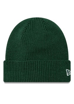 Czapka New Era Wool Cuff Knit Beanie 60424811 Zielony ze sklepu eobuwie.pl w kategorii Czapki zimowe męskie - zdjęcie 177444704