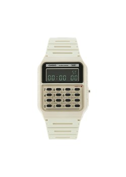 Zegarek Casio Vintage CA-53WB-8BEF Écru ze sklepu eobuwie.pl w kategorii Zegarki - zdjęcie 177445011